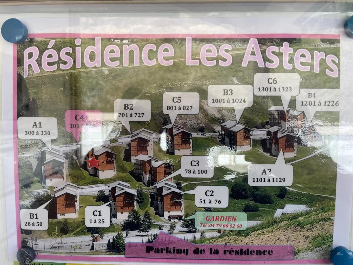 Appartement Pour 6 Personnes Au Pied Des Pistes Au Calme Aux Menuires Les Asters Saint-Martin-de-Belleville Εξωτερικό φωτογραφία