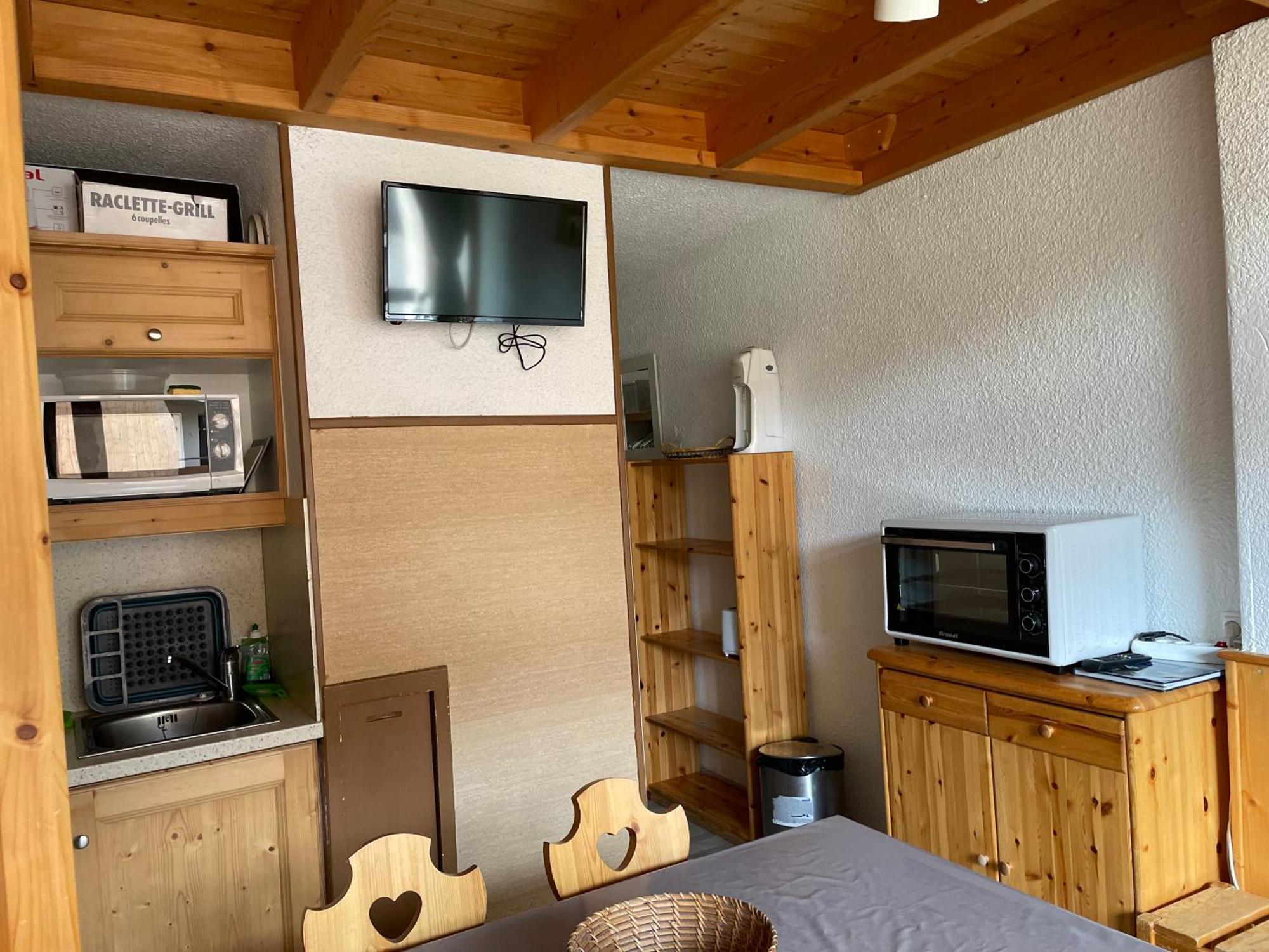 Appartement Pour 6 Personnes Au Pied Des Pistes Au Calme Aux Menuires Les Asters Saint-Martin-de-Belleville Εξωτερικό φωτογραφία